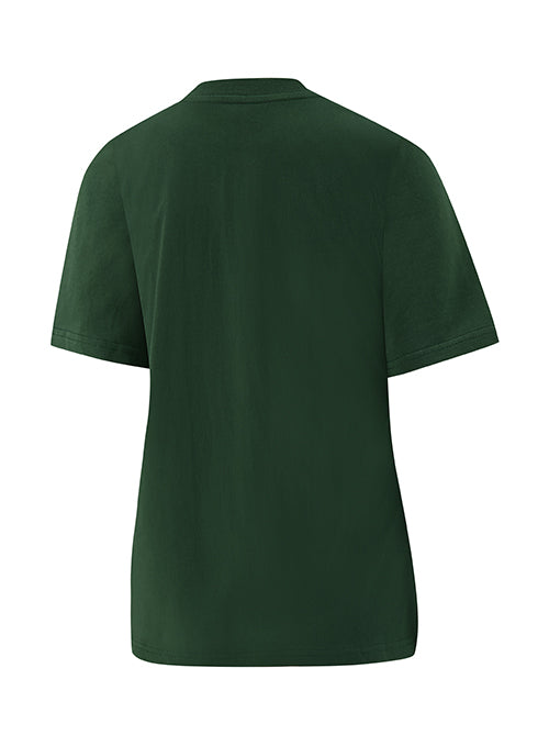 Women's Ultra Game Top Of The List Milwaukee Bucks Boxy T-Shirt-back