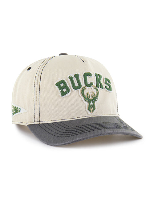 '47 Brand Calderwood Milwaukee Bucks Hitch Snapback Hat-right