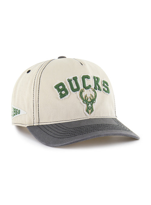 '47 Brand Calderwood Milwaukee Bucks Hitch Snapback Hat-right