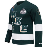 Pro Standard Sweep Milwaukee Bucks Long Sleeve T-Shirt-angled front