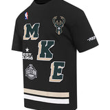 Pro Standard Sweep Milwaukee Bucks Short Sleeve T-Shirt