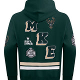 Pro Standard Sweep Milwaukee Bucks Hooded Sweatshirt-back