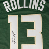 Signed Nike 2022 Icon Edition Ryan Rollins Milwaukee Bucks Swingman Jersey