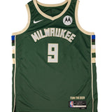 Signed Nike 2022 Icon Edition Bobby Portis Jr. Milwaukee Bucks Swingman Jersey