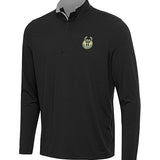 Antigua Flexstyle Content Black Milwaukee Bucks 1/4 Zip Pullover