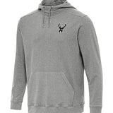 Antigua Metal Brush Cloud Milwaukee Bucks Hooded Sweatshirt