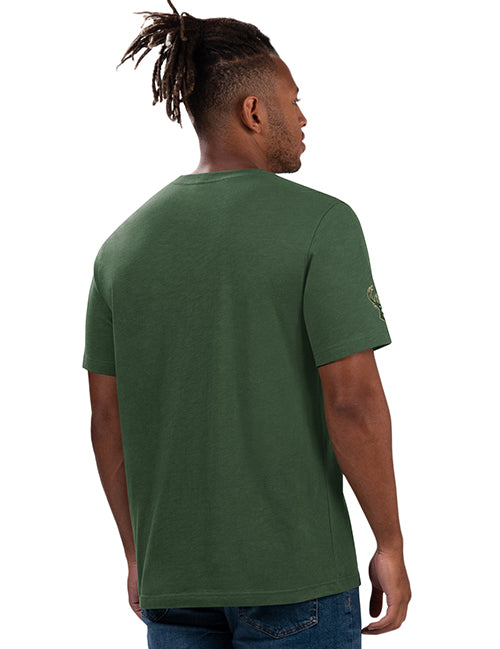 Big & Tall Starter Touchdown City Team Milwaukee Bucks T-Shirt-back