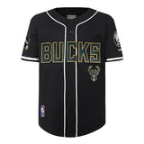 Youth Pro Standard Classic Milwaukee Bucks Mesh Baseball Jersey-front