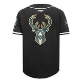 Youth Pro Standard Classic Milwaukee Bucks Mesh Baseball Jersey-back
