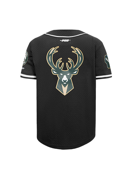 Youth Pro Standard Classic Milwaukee Bucks Mesh Baseball Jersey-back