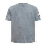 Youth Pro Standard Washed Classics Grey Milwaukee Bucks T-Shirt-back