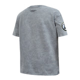 Youth Pro Standard Washed Classics Grey Milwaukee Bucks T-Shirt-angled back