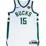 Player-Issued Association Edition Shabazz Muhammad Milwaukee Bucks Authentic Jersey-front