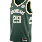 Nike 2022 Icon Edition Alex Antetokounmpo Milwaukee Bucks Swingman Jersey-front