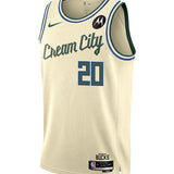 Nike 2025-26 City Edition AJ Green Milwaukee Bucks Swingman Jersey