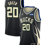 Jordan 2022 Statement Edition AJ Green Milwaukee Bucks Swingman Jersey