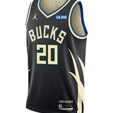 Jordan 2022 Statement Edition AJ Green Milwaukee Bucks Swingman Jersey