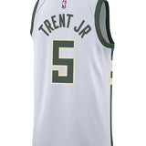 Nike 2022 Association Edition Gary Trent Jr. Milwaukee Bucks Swingman Jersey-back