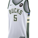 Nike 2022 Association Edition Gary Trent Jr. Milwaukee Bucks Swingman Jersey-front