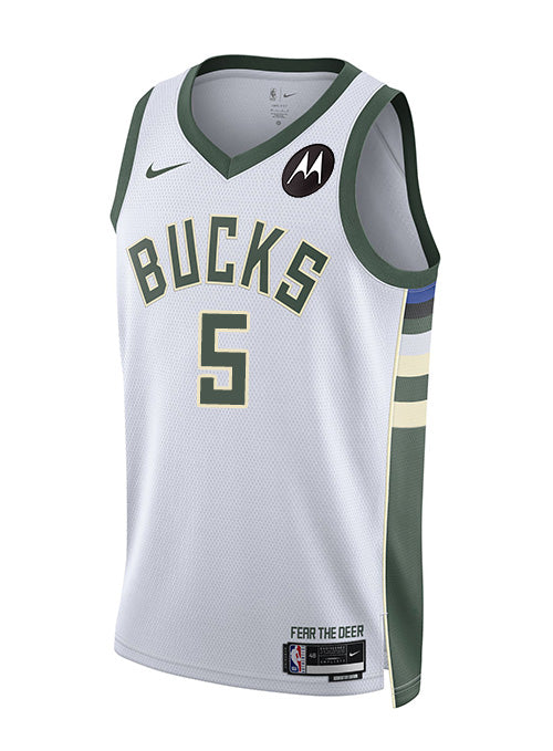 Nike 2022 Association Edition Gary Trent Jr. Milwaukee Bucks Swingman Jersey-front