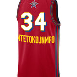 Jordan 2025 All-Star Giannis Antetokounmpo Milwaukee Bucks Swingman Jersey-BACK