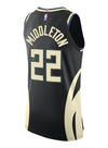 Jordan 2022 Statement Edition Khris Middleton Milwaukee Bucks Authentic Jersey-BACK