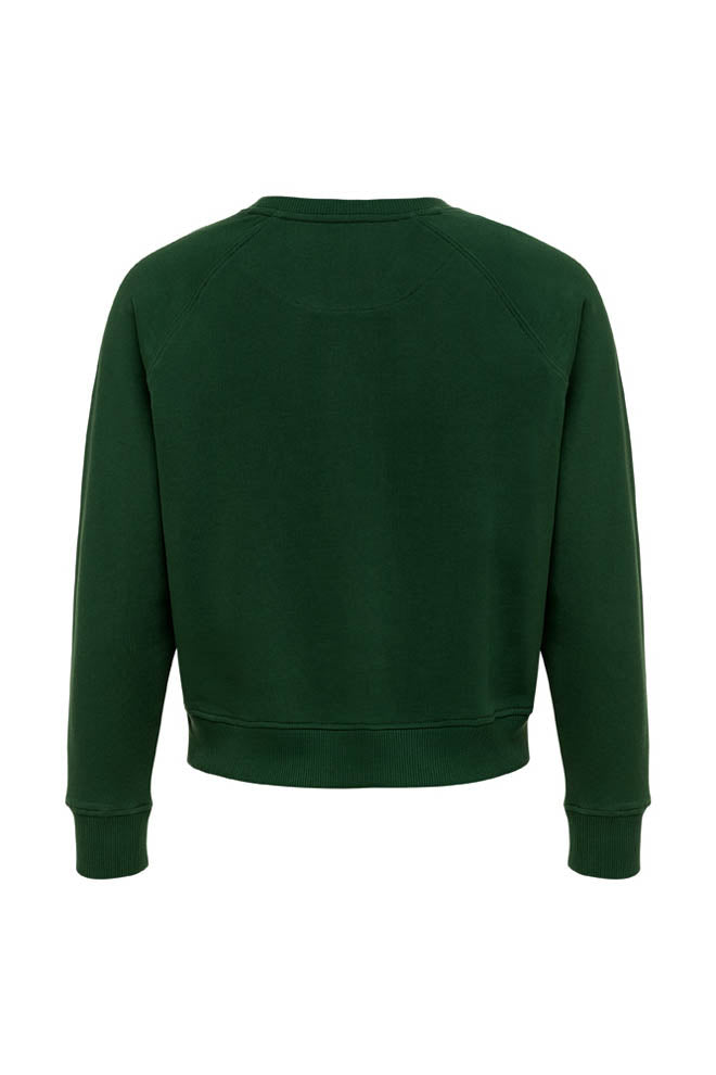 Women's Sportiqe 2025-26 City Edition Ashlyn Chenille Milwaukee Bucks Crewneck Sweatshirt-back