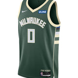 Nike 2022 Icon Edition Brayden Burries Milwaukee Bucks Swingman Jersey