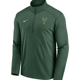 Nike Pacer Green Milwaukee Bucks 1/2 Zip Pullover