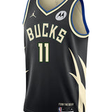 Jordan 2022 Statement Edition Brook Lopez Milwaukee Bucks Swingman Jersey-FRONT