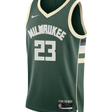 Nike 2022 Icon Edition Bogoljub Marković Milwaukee Bucks Swingman Jersey-FRONT