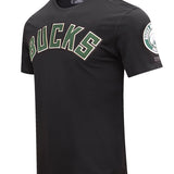 Pro Standard – Klassisches Chenille-T-Shirt der Milwaukee Bucks