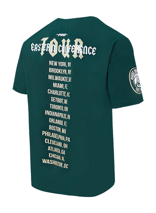 Pro Standard Concert Tour Milwaukee Bucks T-Shirt-back