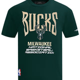 Pro Standard Concert Tour Milwaukee Bucks T-Shirt-front