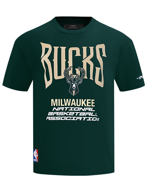 Pro Standard Concert Tour Milwaukee Bucks T-Shirt-front