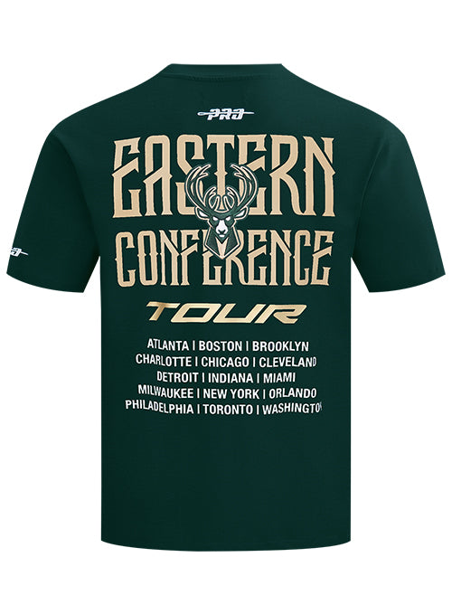 Pro Standard Concert Tour Milwaukee Bucks T-Shirt-back