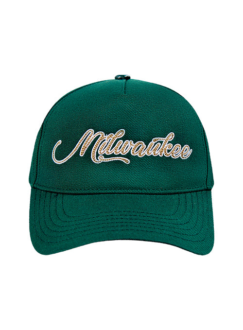 Pro Standard City Signature Milwaukee Bucks Pinch Adjustable Hat-front