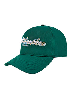 Pro Standard City Signature Milwaukee Bucks Pinch Adjustable Hat-angled left