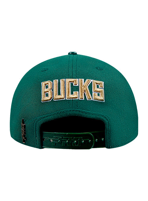 Pro Standard City Signature Milwaukee Bucks Pinch Adjustable Hat-back 