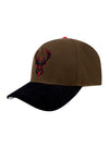 Pro Standard Fright Milwaukee Bucks 2-Tone Snapback Hat-angled eft