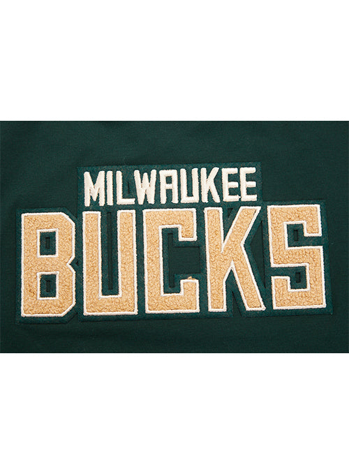 Women's Pro Standard Pennants Milwaukee Bucks Boxy T-Shirt-back