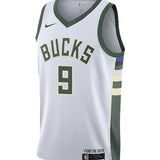 Nike 2022 Association Edition Bobby Portis Milwaukee Bucks Swingman Jersey-FRONT