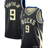 Jordan 2022 Statement Edition Bobby Portis Milwaukee Bucks Swingman Jersey-BACK