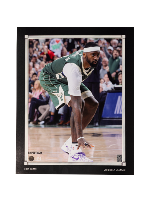 The Highland Mint Bobby Portis Jr. Milwaukee Bucks 8"x10" Sleeved Picture