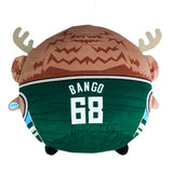 Uncanny Brands Bango 12 in. Kiri Milwaukee Bucks Cloud Pillow Plush-back