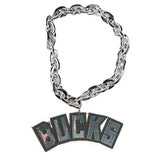 Aminco Metallic Wordmark Milwaukee Bucks Fan Chain