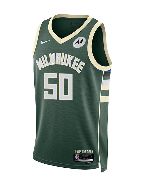 Nike 2022 Icon Edition Cole Anthony Milwaukee Bucks Swingman Jersey-FRONT