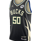 Jordan 2022 Statement Edition Cole Anthony Milwaukee Bucks Swingman Jersey-FRONT