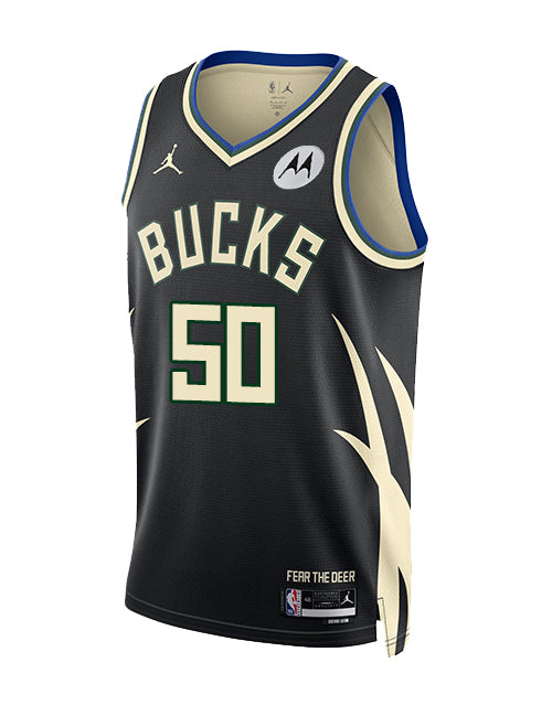 Jordan 2022 Statement Edition Cole Anthony Milwaukee Bucks Swingman Jersey-FRONT