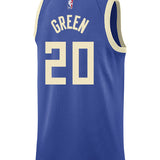 Nike 2024-25 City Edition AJ Green Milwaukee Bucks Swingman Jersey